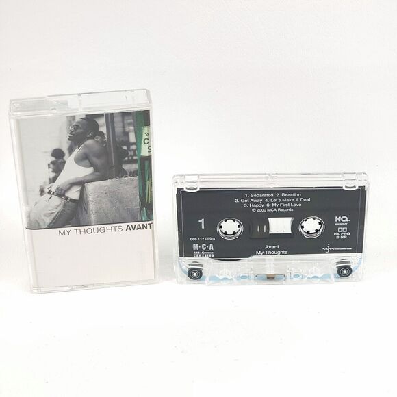 Avant - My Thoughts Vintage Cassette 2000 MCA Records NM Condition 088 112 069-4 - Picture 1 of 4